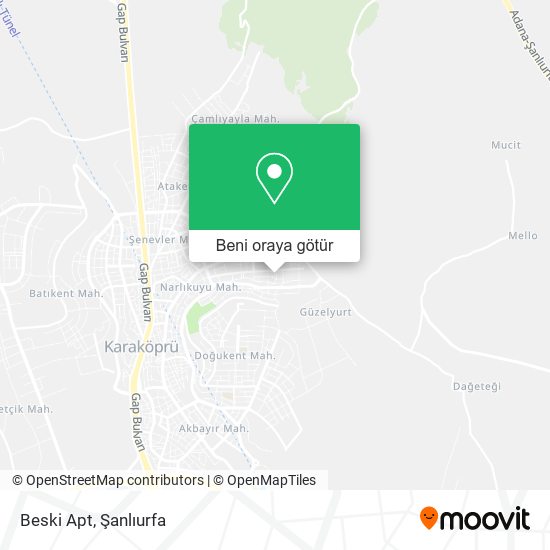Beski Apt harita