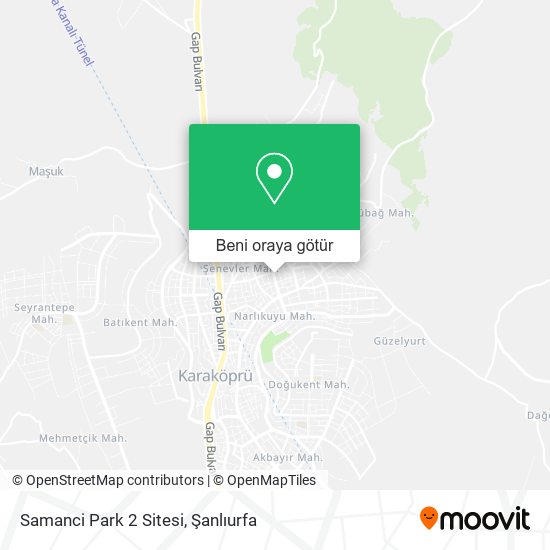 Samanci Park 2 Sitesi harita