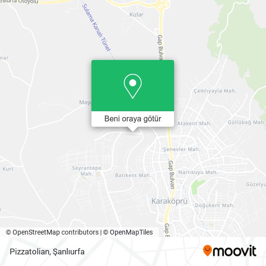 Pizzatolian harita