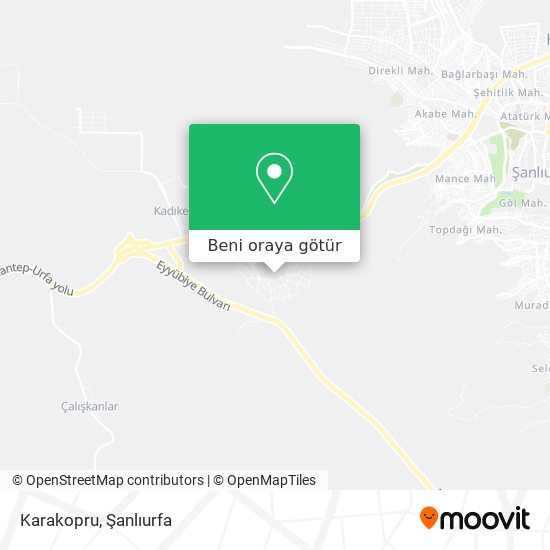 Karakopru harita