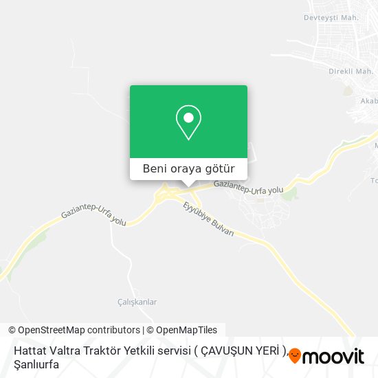 Hattat Valtra Traktör Yetkili servisi ( ÇAVUŞUN YERİ ) harita