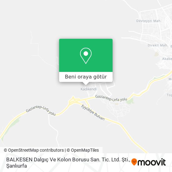 BALKESEN Dalgıç Ve Kolon Borusu San. Tic. Ltd. Şti. harita