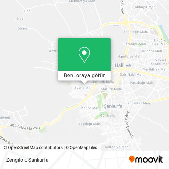 Zengılok harita