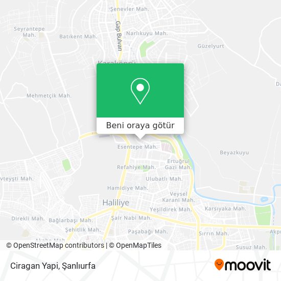 Ciragan Yapi harita