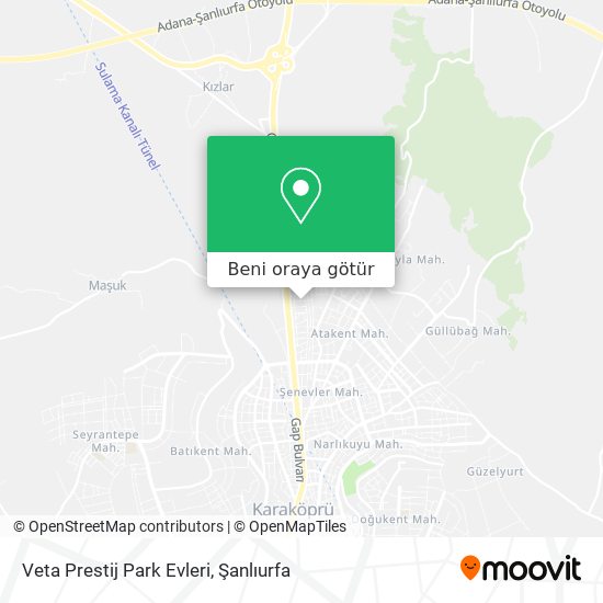 Veta Prestij Park Evleri harita