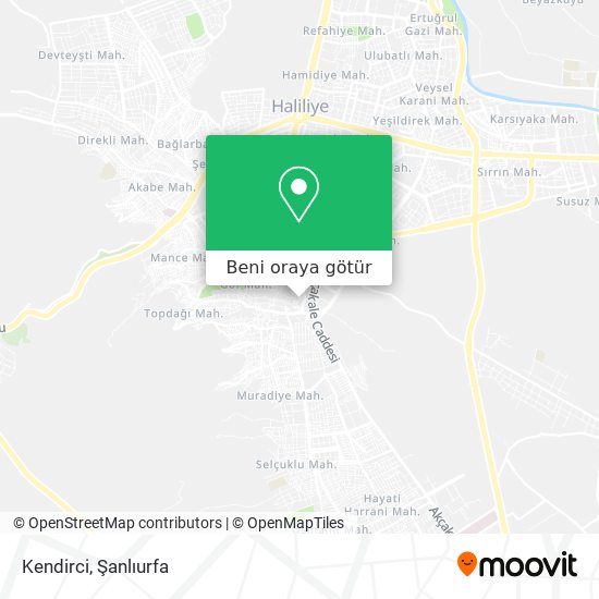 Kendirci harita