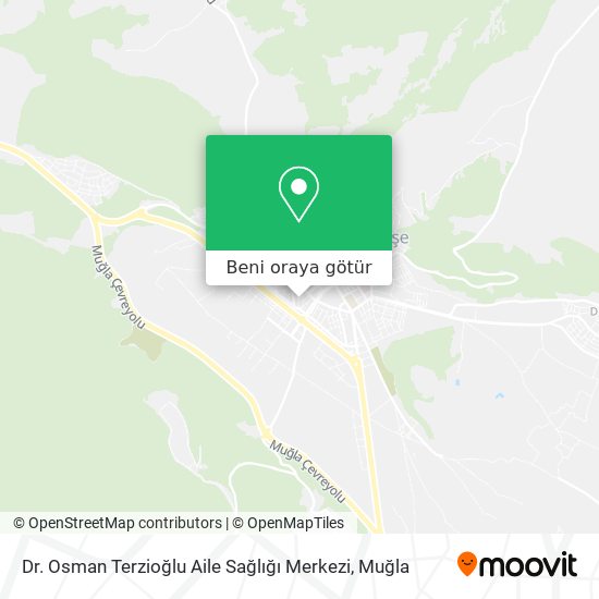 Dr. Osman Terzioğlu Aile Sağlığı Merkezi harita