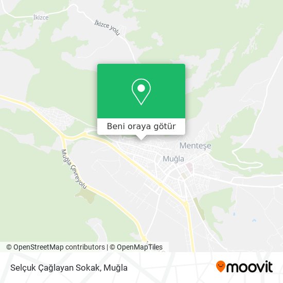 Selçuk Çağlayan Sokak harita