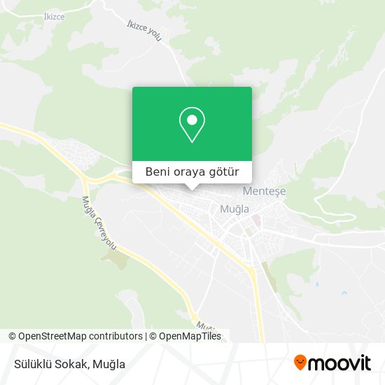 Sülüklü Sokak harita
