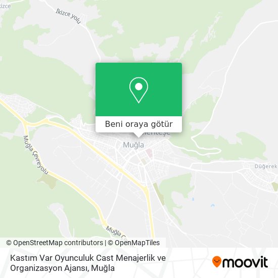 Kastım Var Oyunculuk Cast Menajerlik ve Organizasyon Ajansı harita