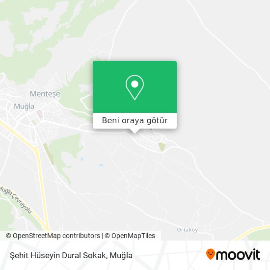 Şehit Hüseyin Dural Sokak harita