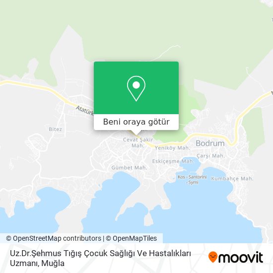 Uz.Dr.Şehmus Tığış Çocuk Sağlığı Ve Hastalıkları Uzmanı harita