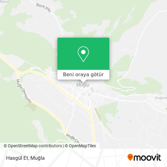 Hasgül Et harita