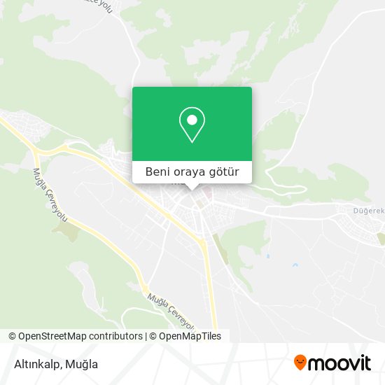 Altınkalp harita