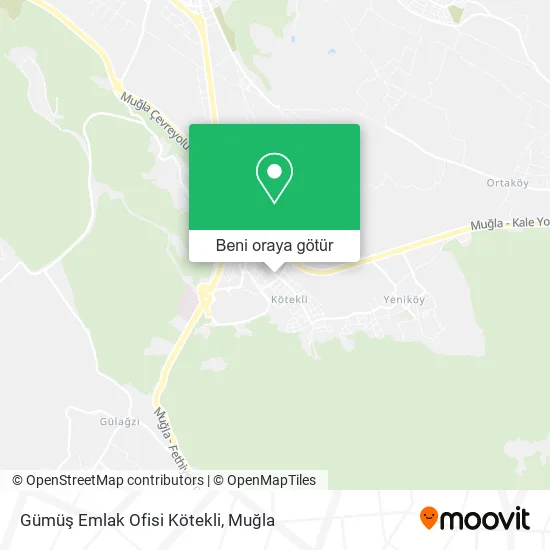 Gümüş Emlak Ofisi Kötekli harita