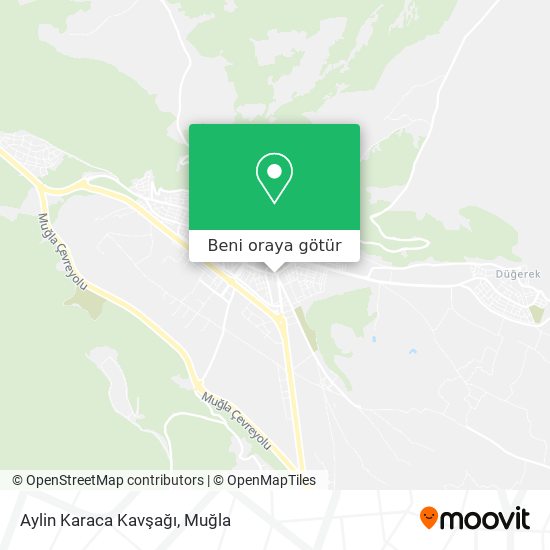 Aylin Karaca Kavşağı harita