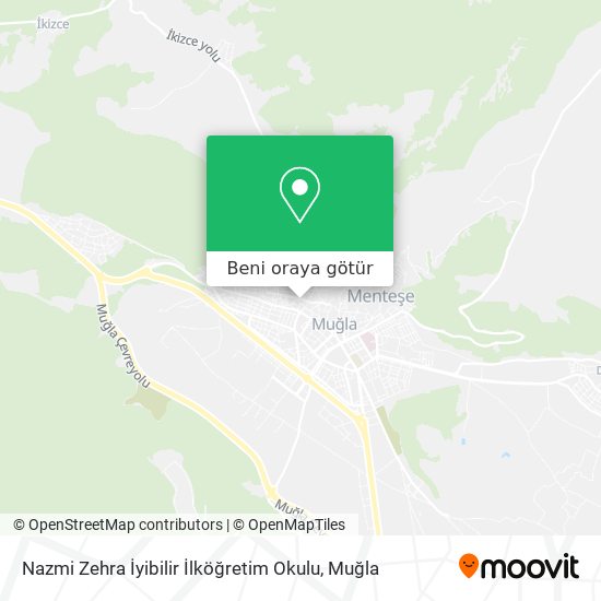 Nazmi Zehra İyibilir İlköğretim Okulu harita