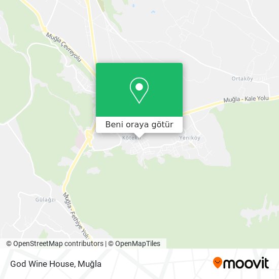 God Wine House harita