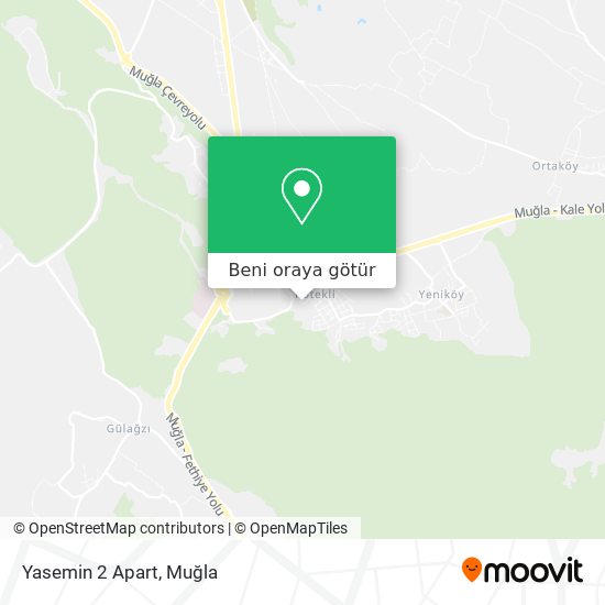 Yasemin 2 Apart harita