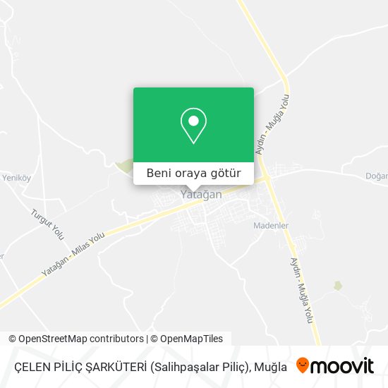 ÇELEN PİLİÇ ŞARKÜTERİ  (Salihpaşalar Piliç) harita