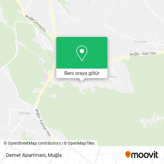 Demet Apartmani harita