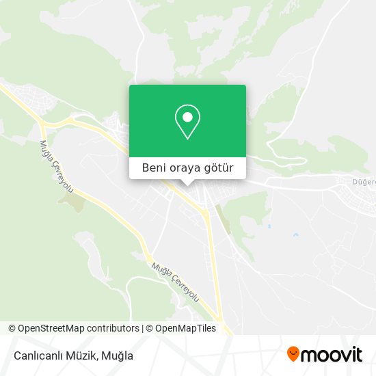 Canlıcanlı Müzik harita