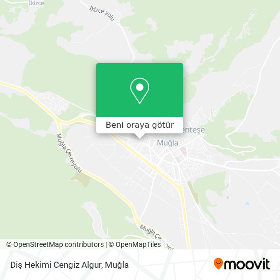 Diş Hekimi Cengiz Algur harita