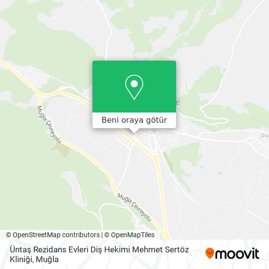 Üntaş Rezidans Evleri Diş Hekimi Mehmet Sertöz Kliniği harita