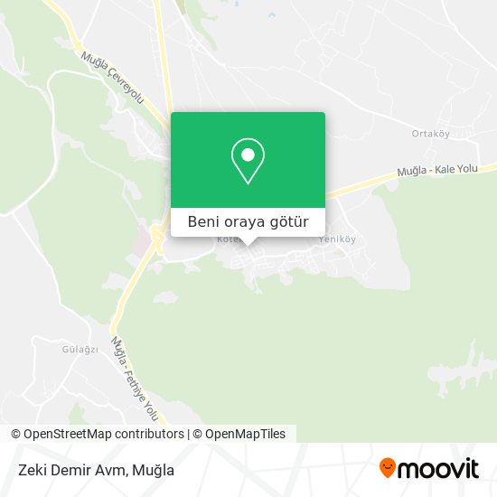 Zeki Demir Avm harita