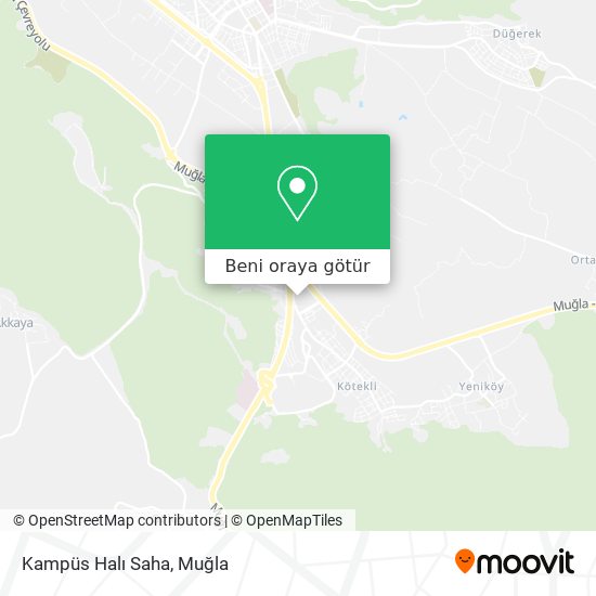 Kampüs Halı Saha harita