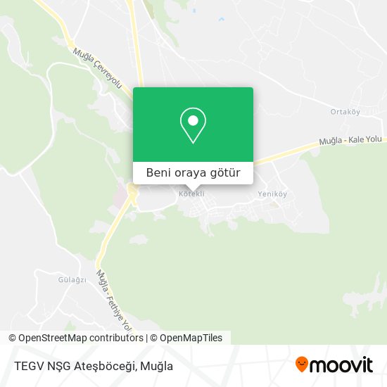 TEGV NŞG Ateşböceği harita