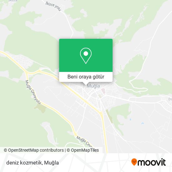 deniz kozmetik harita
