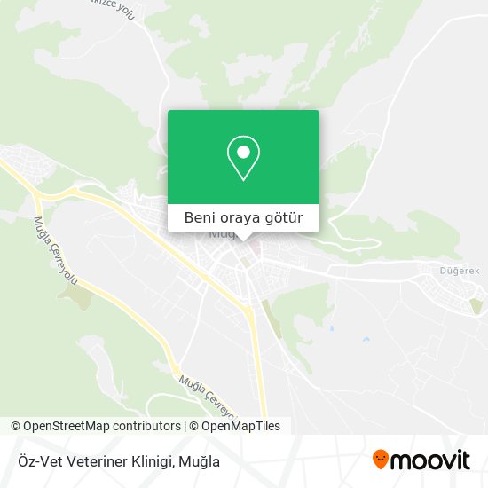Öz-Vet Veteriner Klinigi harita