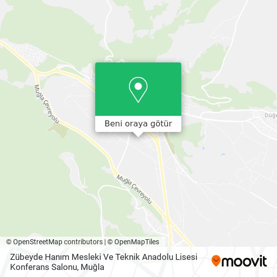 Zübeyde Hanım Mesleki Ve Teknik Anadolu Lisesi Konferans Salonu harita