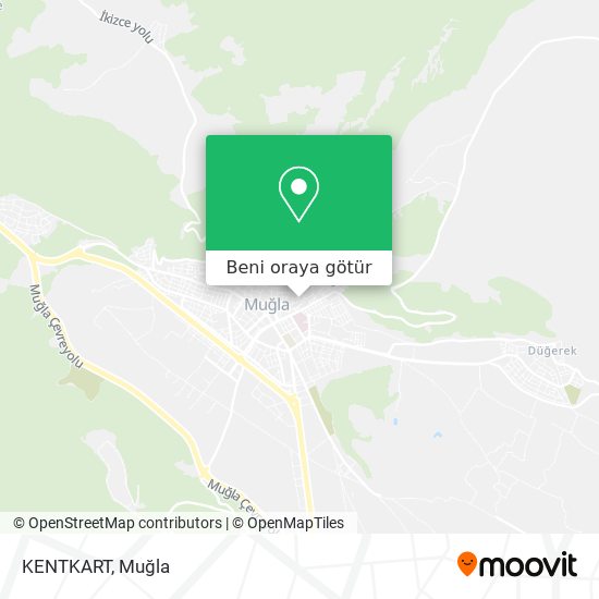 kentkart mugla merkezi nerede otobus ile nasil gidilir