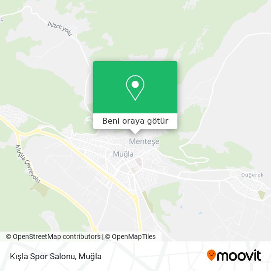 Kışla Spor Salonu harita