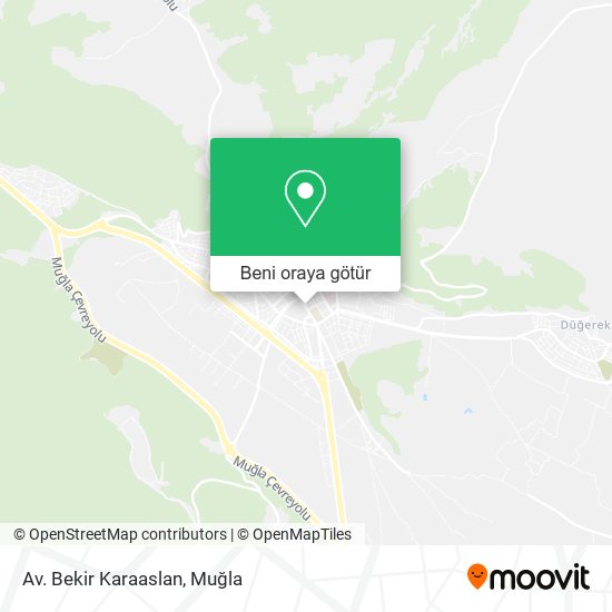 Av. Bekir Karaaslan harita