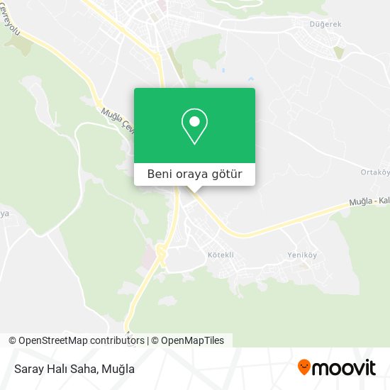 Saray Halı Saha harita