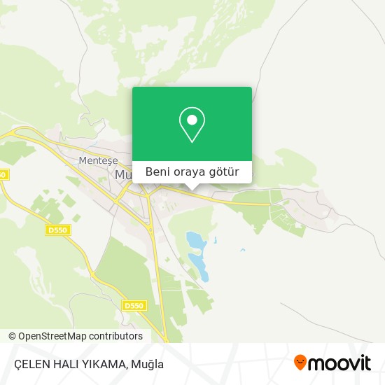 celen hali yikama mugla merkezi nerede otobus ile nasil gidilir