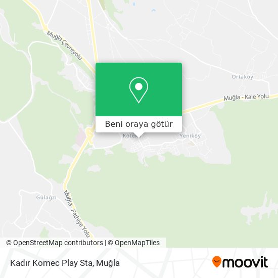 Kadır Komec Play Sta harita