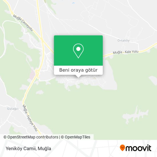 Yeniköy Camii harita