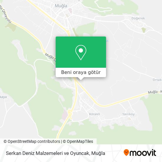 Serkan Deniz Malzemeleri ve Oyuncak harita