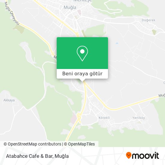 Atabahce Cafe & Bar harita