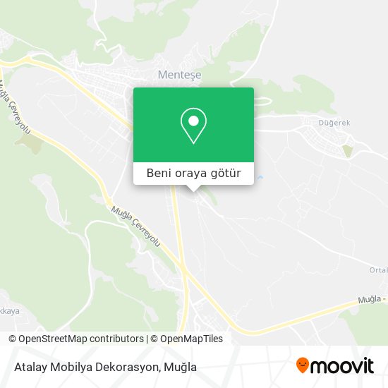 Atalay Mobilya Dekorasyon harita