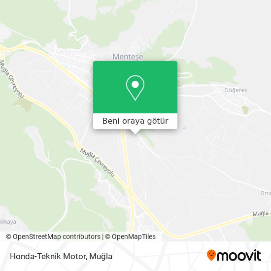 Honda-Teknik Motor harita