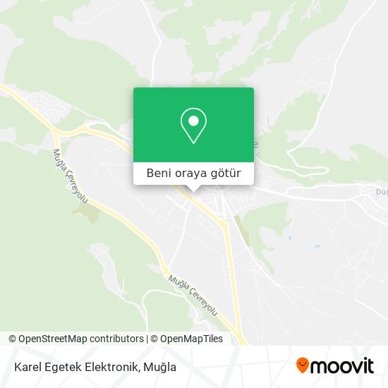 Karel Egetek Elektronik harita