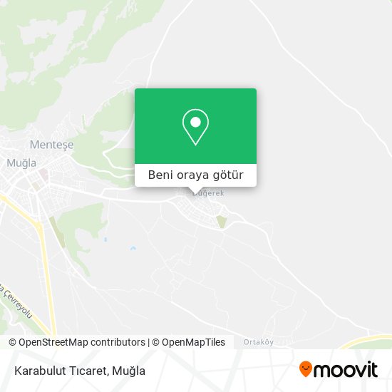 Karabulut Tıcaret harita