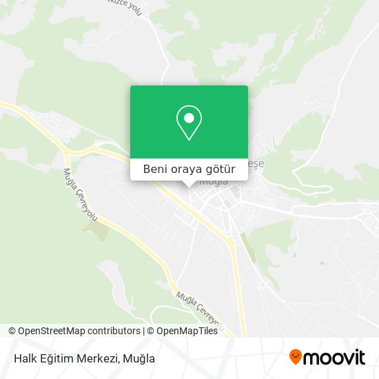 Halk Eğitim Merkezi harita