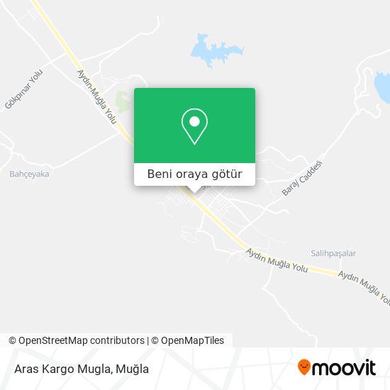 Aras Kargo Mugla harita