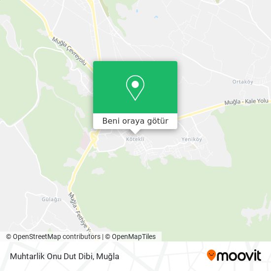 Muhtarlik Onu Dut Dibi harita